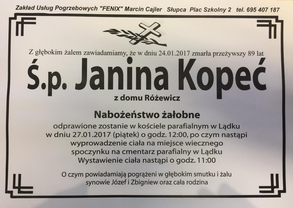 Janina Kopeć