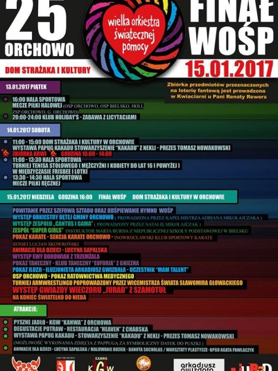 Finał WOŚP w Orchowie