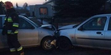 Zderzenie w Trąbczynie. Ucierpiały dwie kobiety