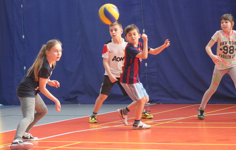 Powiatowe zagania w dwa ognie ZDJĘCIA