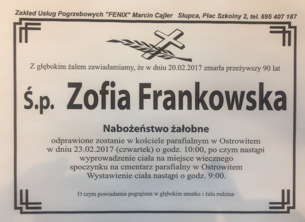 Zofia Frankowska