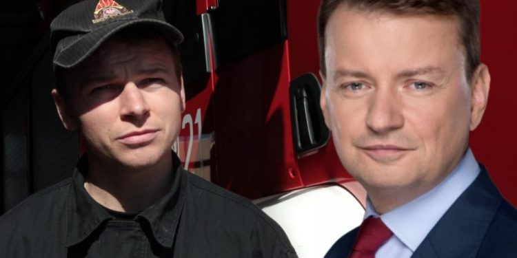 Sam minister nagrodzi naszego strażaka