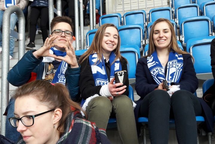 Drążna: Kibicowali z klasą Lechowi