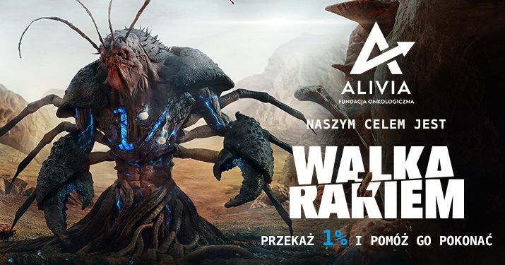 Pomóż chorym w walce z rakiem – przekaż 1% podatku Fundacji Alivia