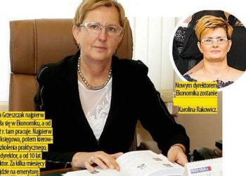 Będzie nowa dyrektor Ekonomika