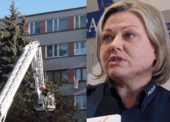 Policjanci wyprowadzali ludzi. To nie był gaz