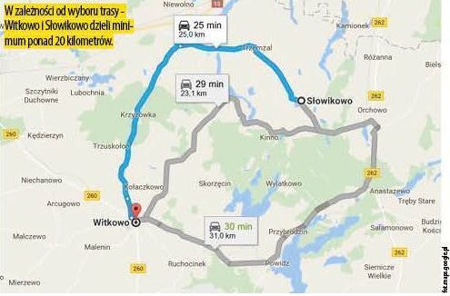 Witkowo zaskoczone propozycją sąsiadów