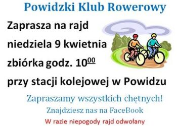 Powidzki Klub Rowerowy zaprasza na rajd