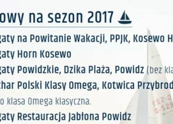 Znamy kalendarz regatowy 2017