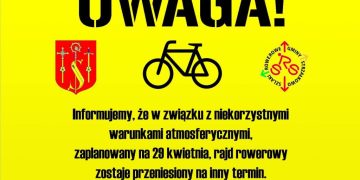 Strzałkowski rajd rowerowy odwołany