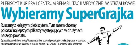 Wybierzemy SuperGrajka. Czas na zgłoszenia