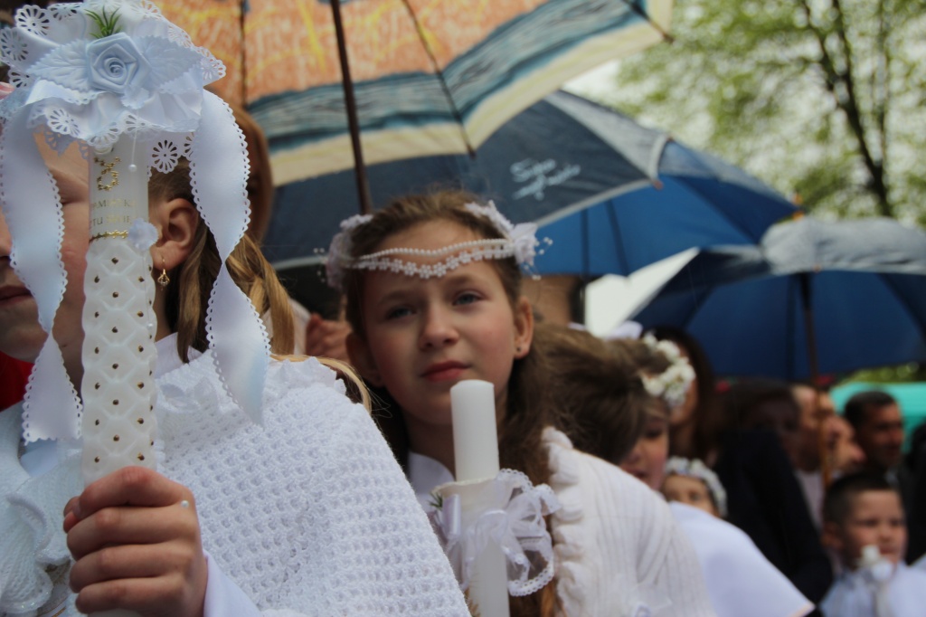 Komunia w Wawrzyńcu ZDJĘCIA