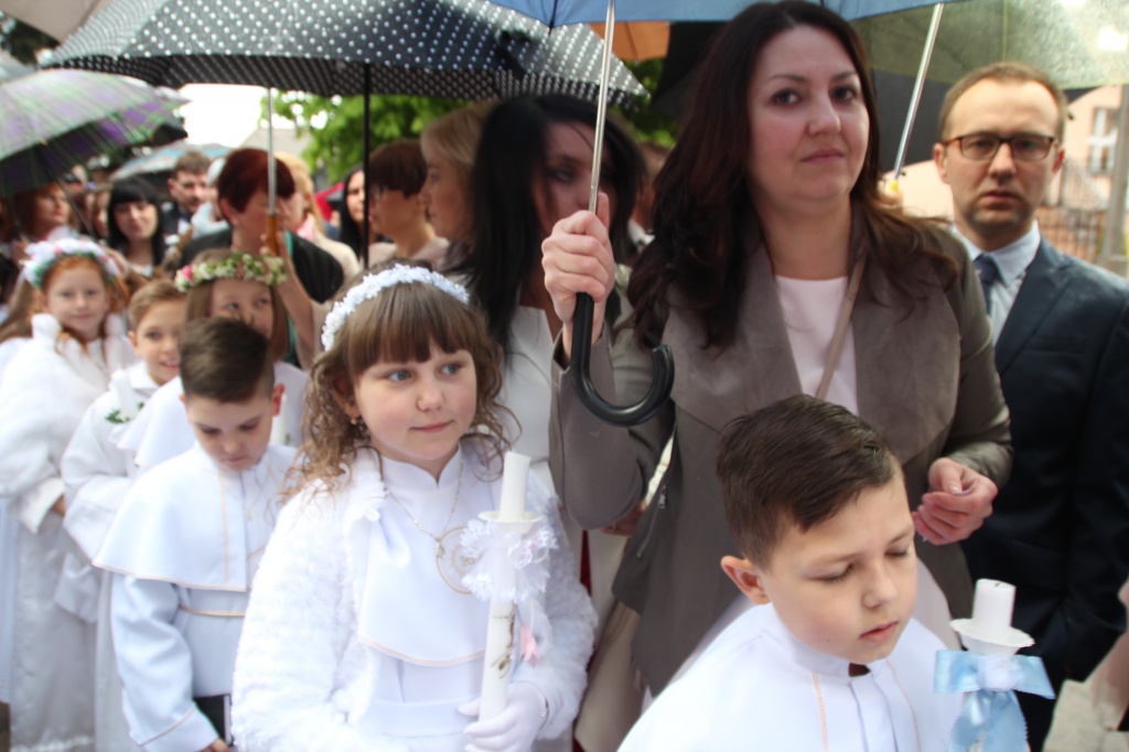 Komunia w Wawrzyńcu ZDJĘCIA