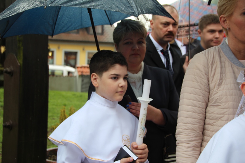 Komunia w Wawrzyńcu ZDJĘCIA