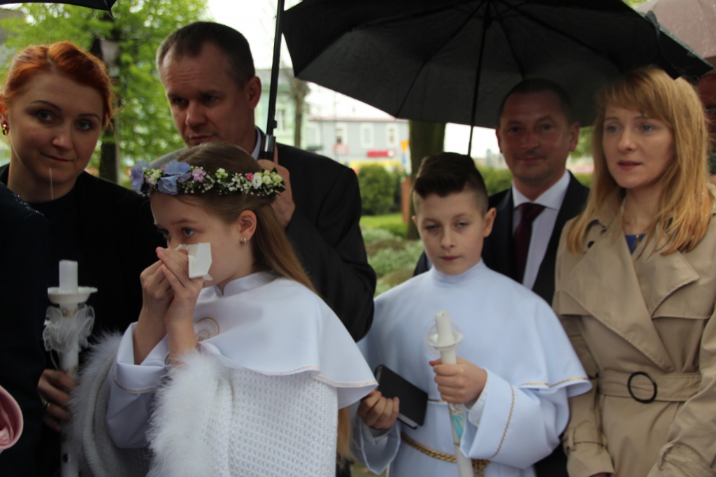 Komunia w Wawrzyńcu ZDJĘCIA