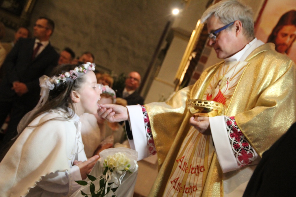 Komunia w Wawrzyńcu ZDJĘCIA