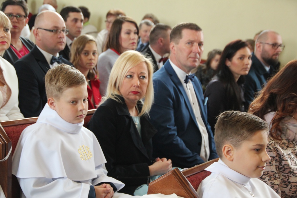 Komunia w Kozalu ZDJĘCIA
