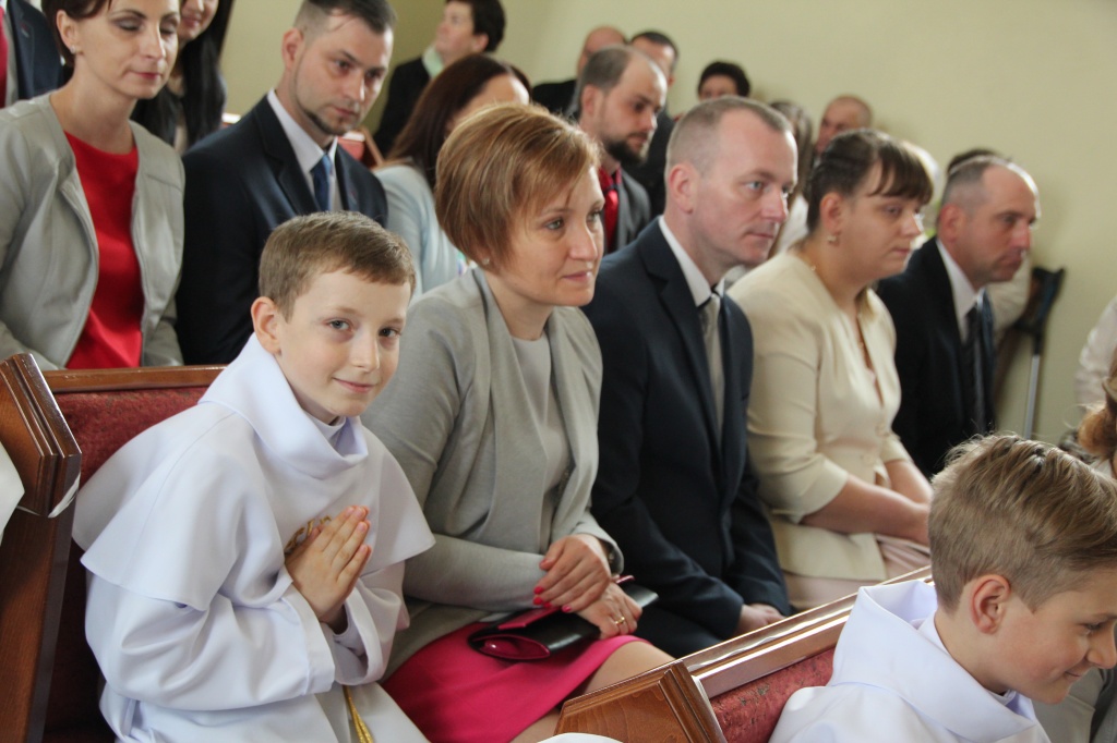 Komunia w Kozalu ZDJĘCIA