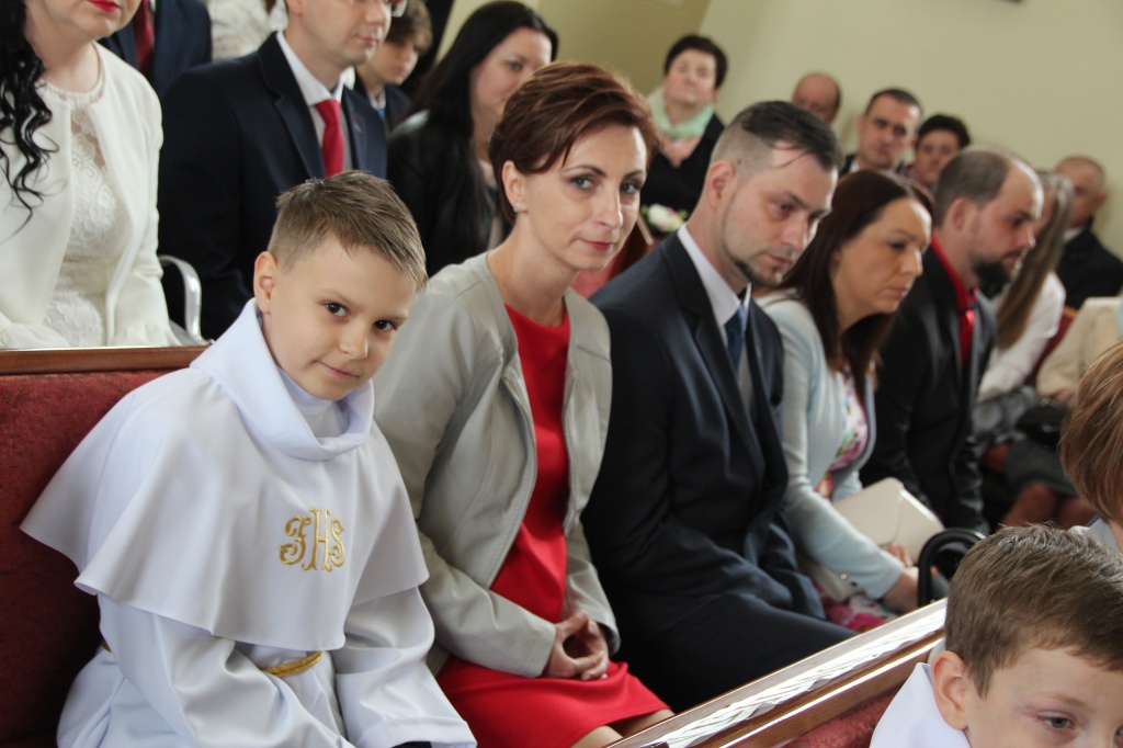 Komunia w Kozalu ZDJĘCIA