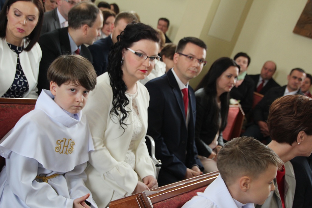 Komunia w Kozalu ZDJĘCIA