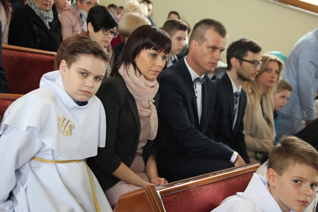 Komunia w Kozalu ZDJĘCIA