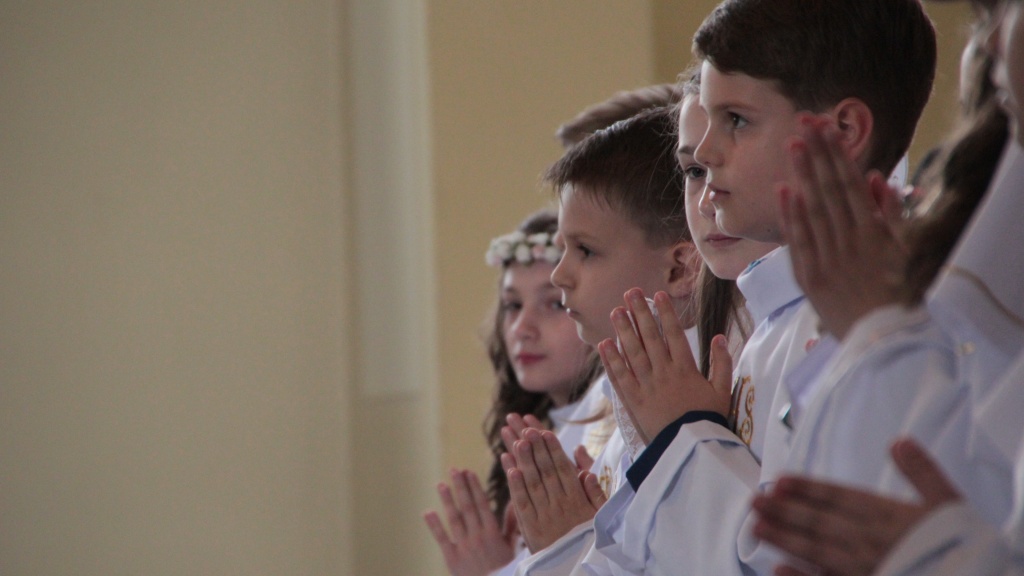 Komunia w Kozalu ZDJĘCIA