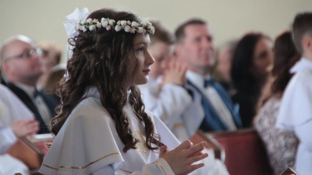 Komunia w Kozalu ZDJĘCIA