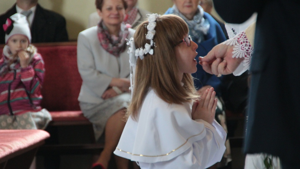 Komunia w Kozalu ZDJĘCIA