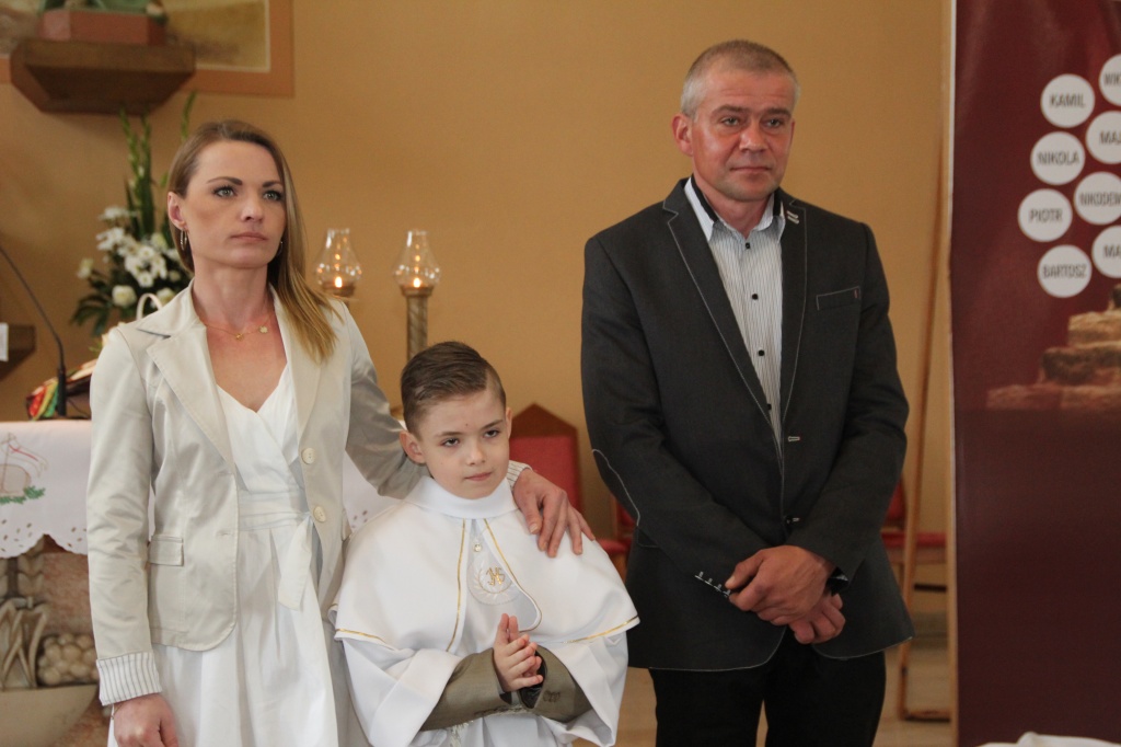 Komunia w Kozalu ZDJĘCIA