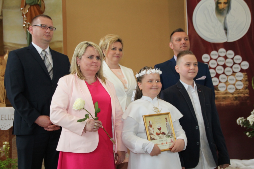 Komunia w Kozalu ZDJĘCIA