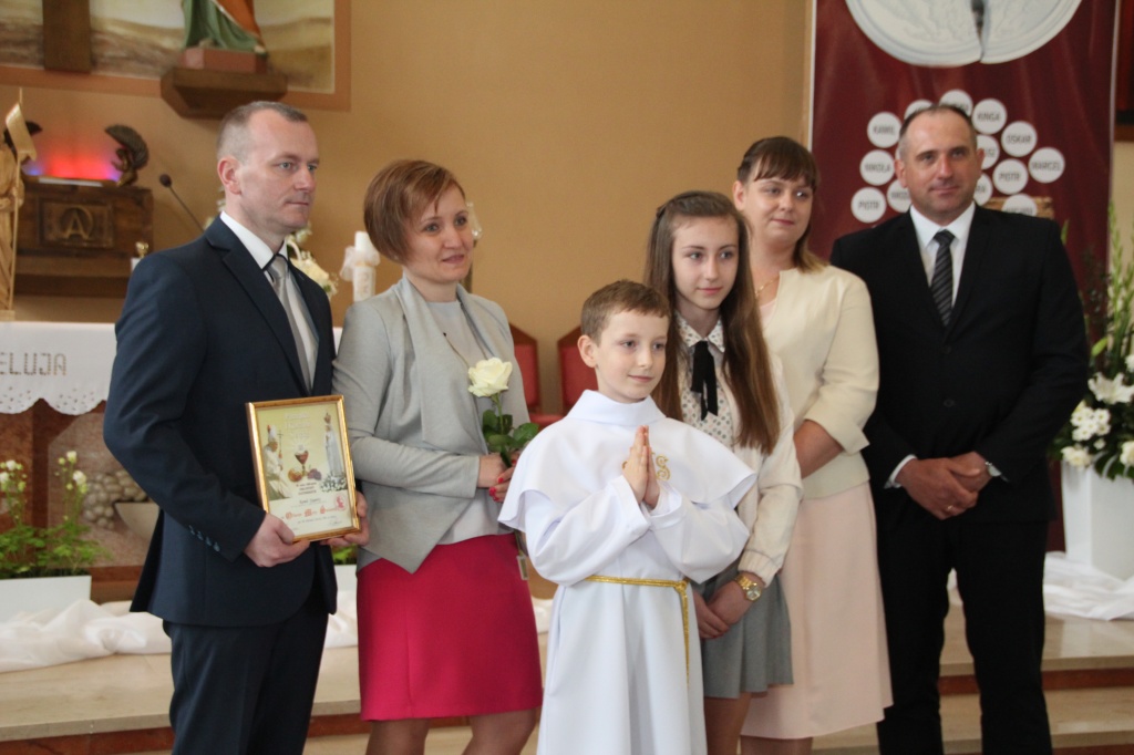 Komunia w Kozalu ZDJĘCIA