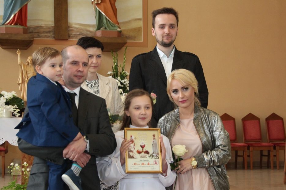 Komunia w Kozalu ZDJĘCIA