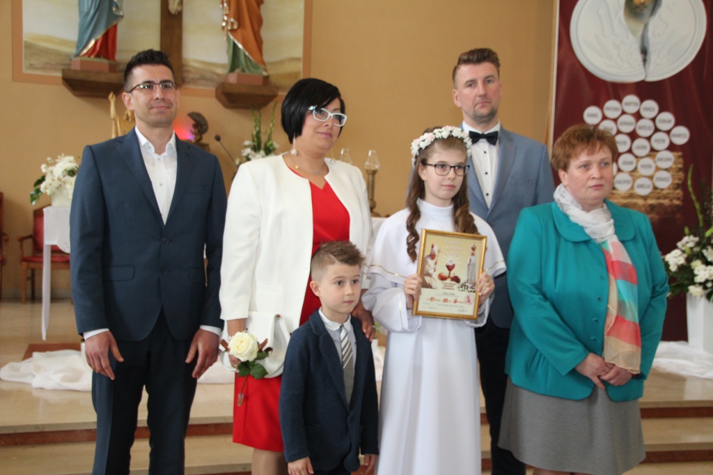 Komunia w Kozalu ZDJĘCIA