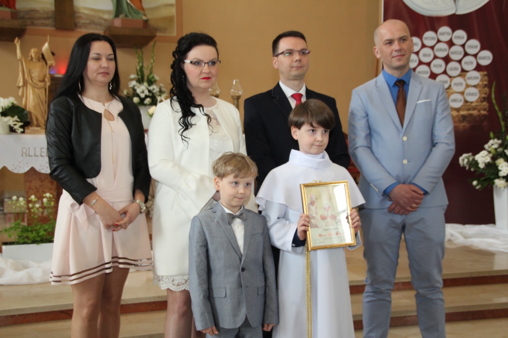 Komunia w Kozalu ZDJĘCIA