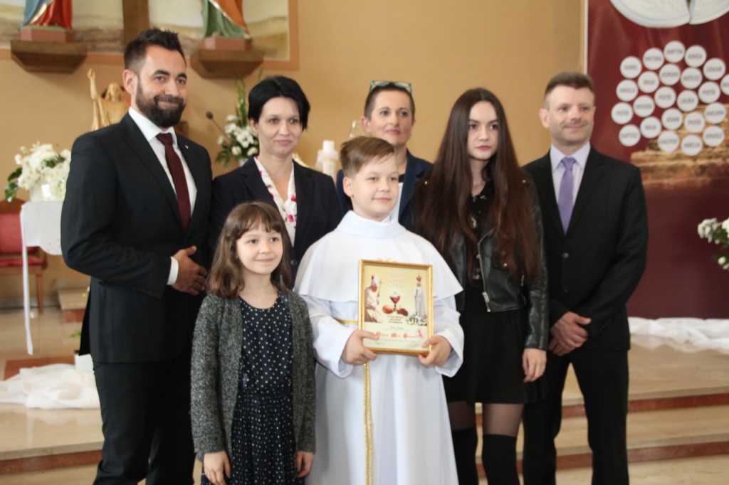 Komunia w Kozalu ZDJĘCIA