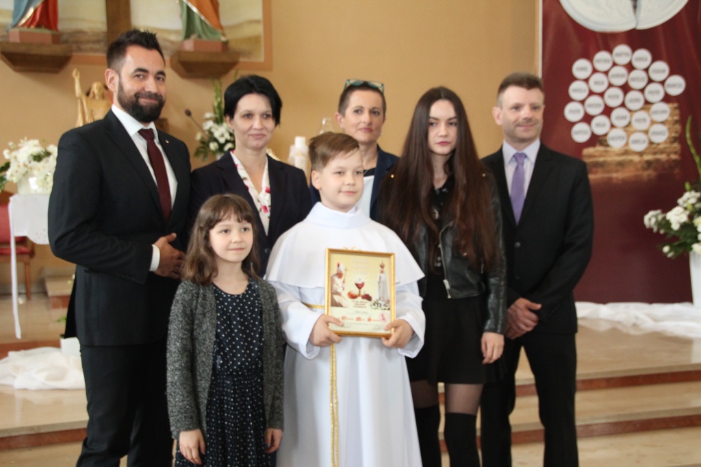 Komunia w Kozalu ZDJĘCIA