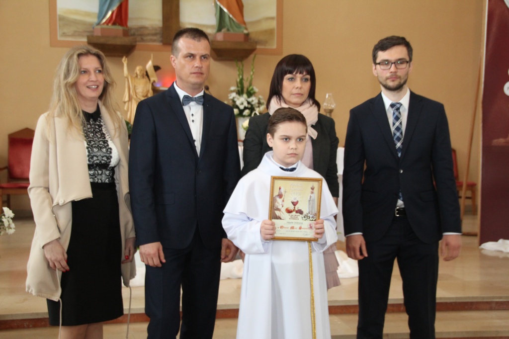 Komunia w Kozalu ZDJĘCIA