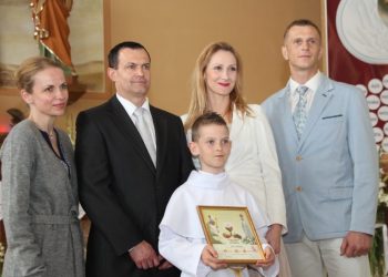 Komunia w Kozalu. Zobacz film