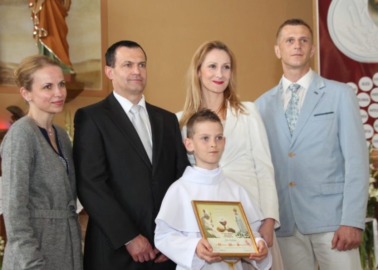 Komunia w Kozalu. Zobacz film