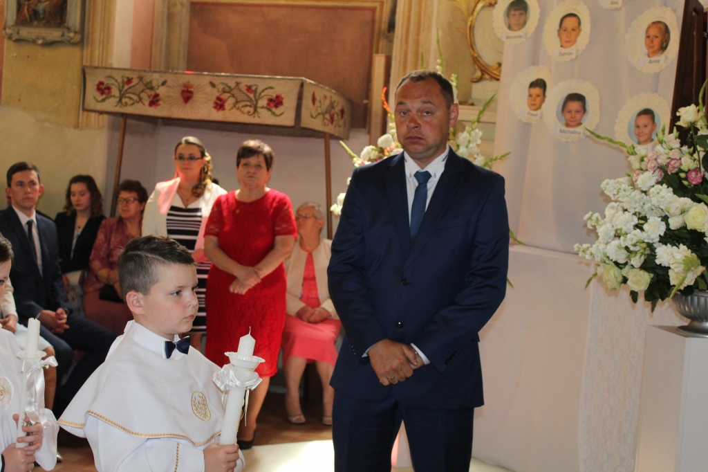 I Komunia św. w Cieninie Kościelnym