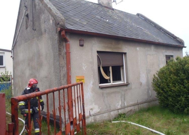 W budynku wybuchł pożar ZDJĘCIA