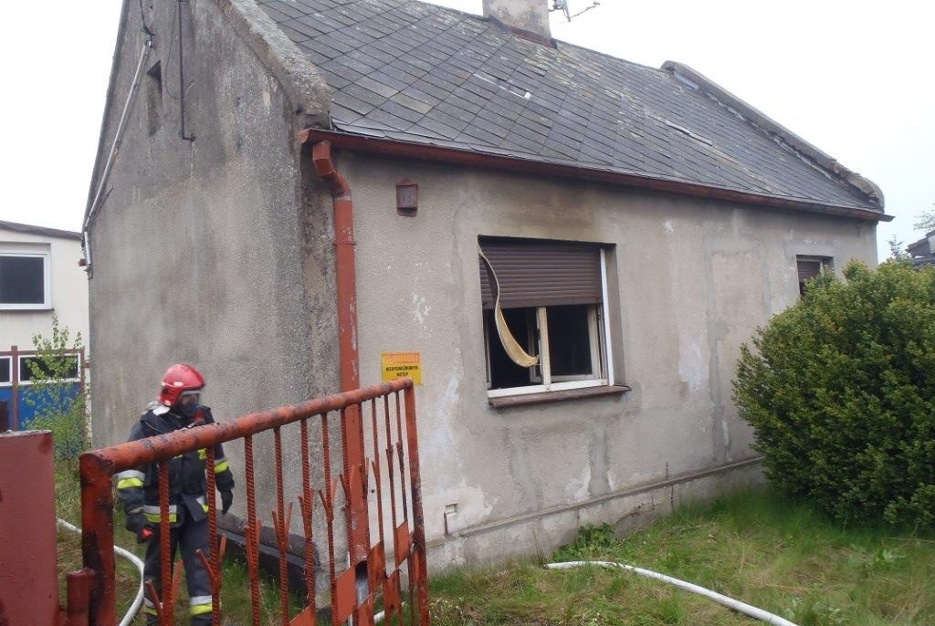 W budynku wybuchł pożar ZDJĘCIA