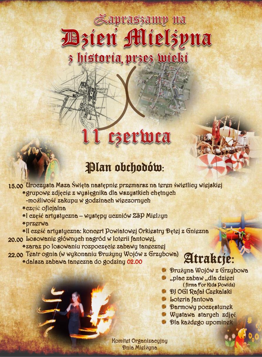 Dziś Dzień Mielżyna. Będzie ogrom atrakcji!