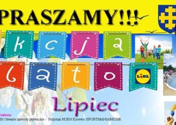 Lato z MOSiRem. Zobacz propozycje na lipiec