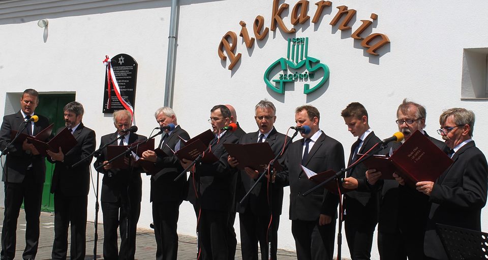 Zagórów: Odsłonięcie tablicy żydowskiej (foto)