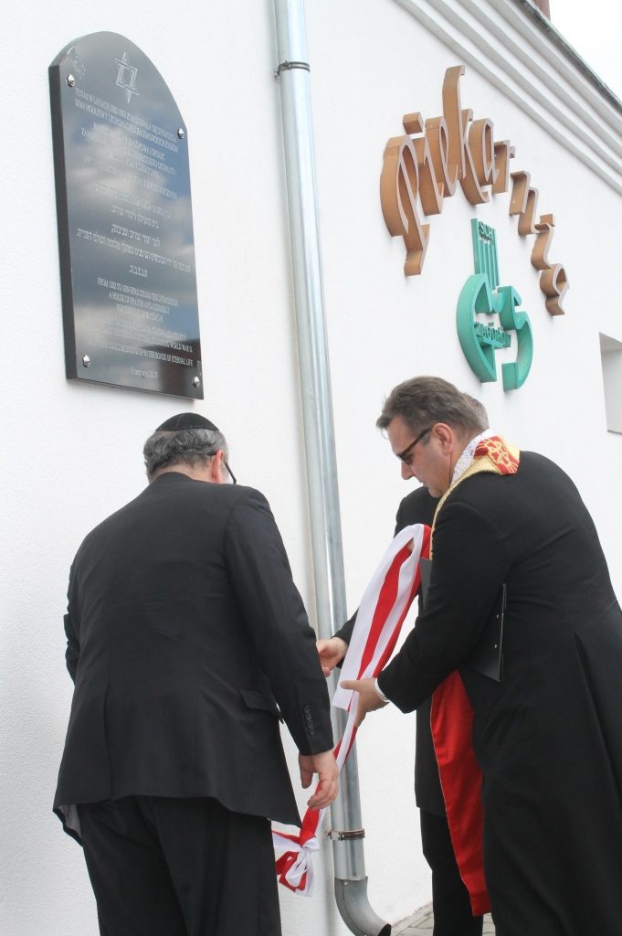 Zagórów: Odsłonięcie tablicy żydowskiej (foto)