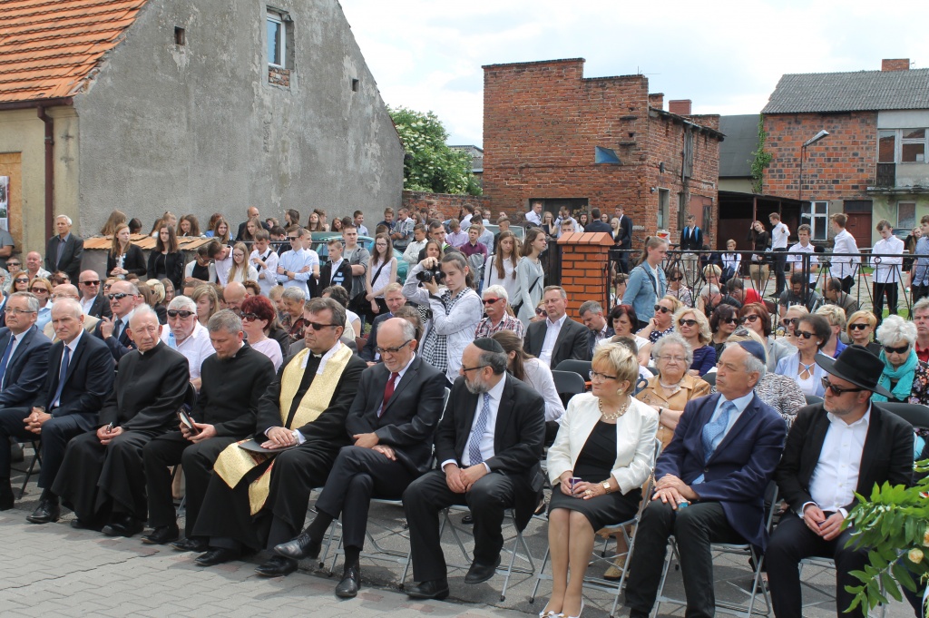 Zagórów: Odsłonięcie tablicy żydowskiej (foto)