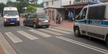 Dziewczynka potrącona na pasach