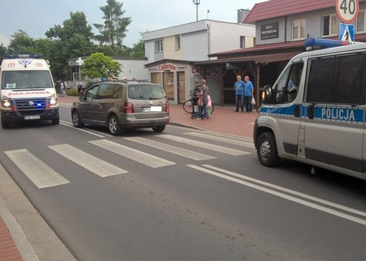 Dziewczynka potrącona na pasach