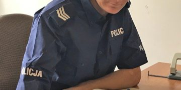 Bohaterska postawa policjantki